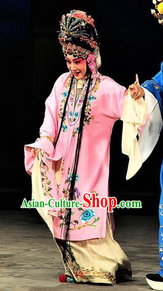The Palace of Eternal Youth Chinese Kun Opera Diva Costumes Peking Opera Hua Tan Dress Apparels Consort Yang Garment and Headwear