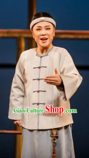 Chinese Yue Opera Young Man Garment Costumes and Headwear Shaoxing Opera Lu Ding Ji Swordsman Chen Jinnan Gown Apparels