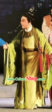 Xu Fu Dong Du Chinese Yue Opera Xiaosheng Costumes and Headwear Shaoxing Opera Young Male Garment Apparels