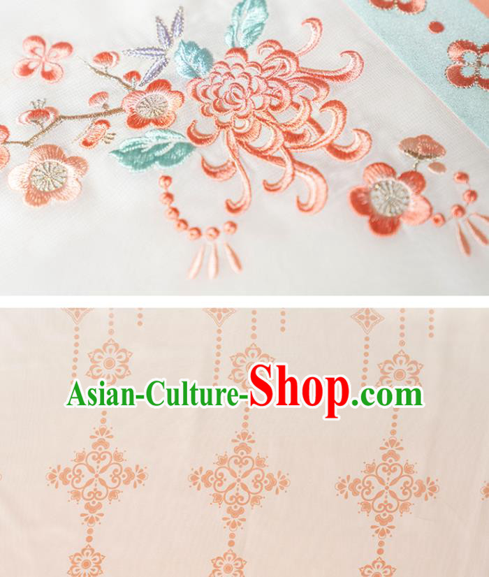 Chinese Ancient Young Female Garment Traditional Song Dynasty Historical Costumes Hanfu Dress