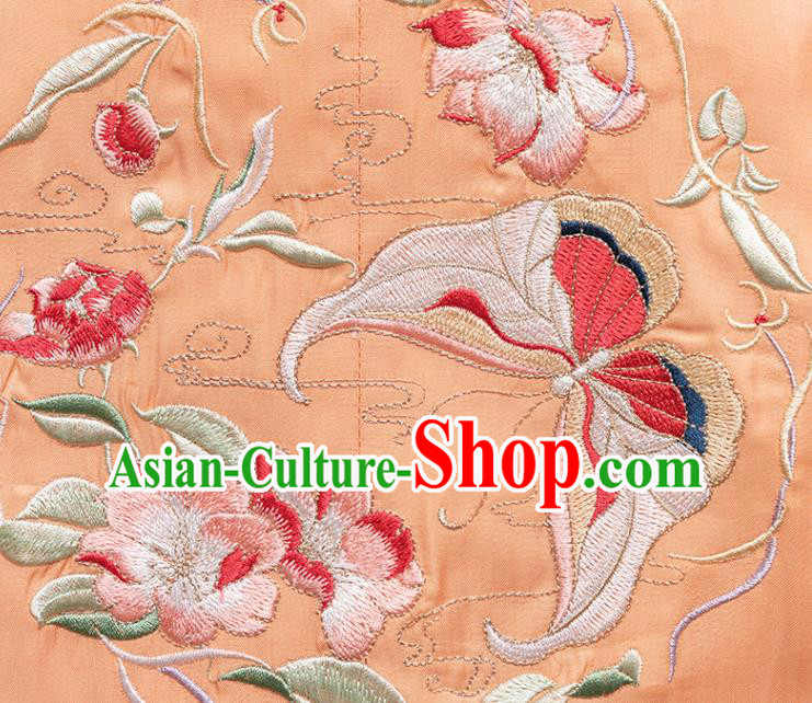 Chinese Traditional Hanfu Dress Ancient Noble Female Embroidered Garment Ming Dynasty Historical Costumes