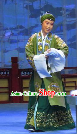 Chinese Ping Opera Dame Costumes Flower a Matchmaker Apparels and Headpieces Traditional Pingju Opera Laodan Dress Pantaloon Garment