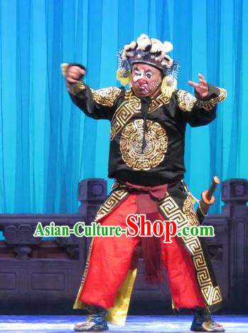 Yang Bajie You Chun Chinese Ping Opera Wusheng Costumes and Headwear Pingju Opera Figurant Male Apparels Clothing