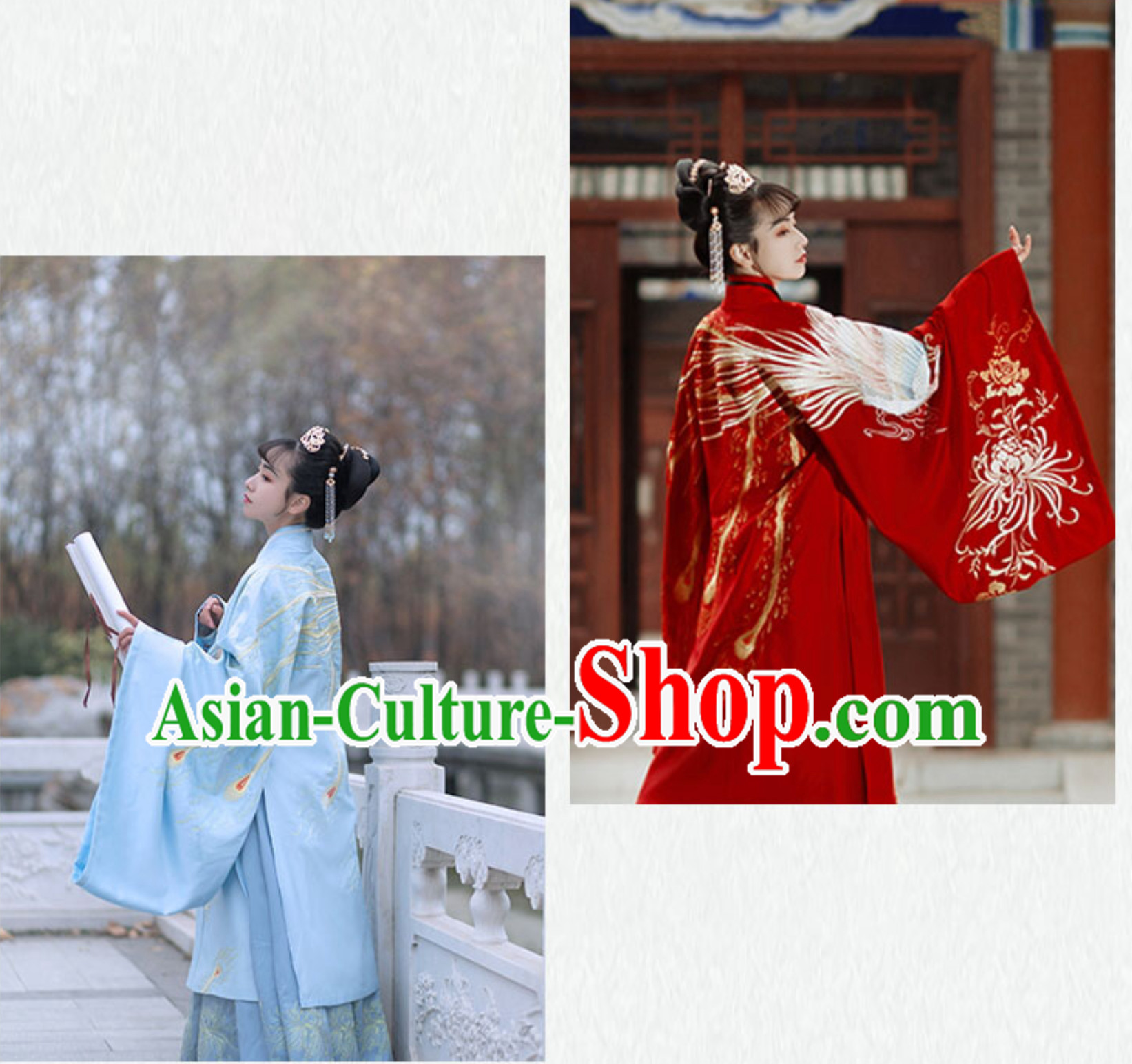 Chinese Ancient Tang Dynasty Imperial Garment and Headpiece Hair Jewleries Complete Set for Women