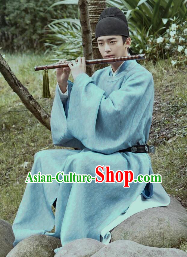 Chinese Ancient Noble Childe Historical Costumes Drama Serenade of Peaceful Joy Song Dynasty Prince Li Wei Clothing and Hat