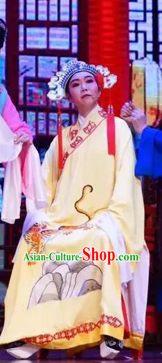 Chinese Yue Opera Bully Male Costumes and Headwear A Bride For A Ride Shaoxing Opera Garment Young Man Wang Laohu Apparels