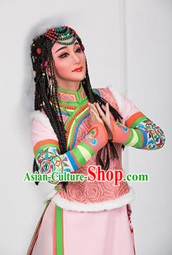 Romance of the King Regency Chinese Shaoxing Opera Noble Lady Dress Costume and Headdress Yue Opera Princess Apparels Garment