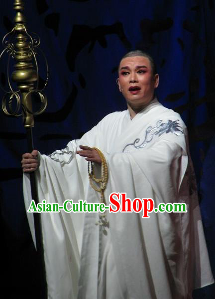 Chinese Yue Opera Young Man Garment Butterfly Love Monk Costumes Shaoxing Opera Xiaosheng Zhen Ru Apparels