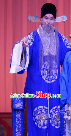 Selling Miaolang Chinese Ping Opera Laosheng Garment Costumes and Headwear Pingju Opera Apparels Official Tian Shichang Clothing