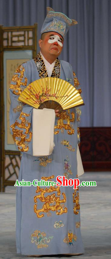 Liu Lanzhi Chinese Peking Opera Rich Childe Garment Costumes and Headwear Beijing Opera Apparels Bully Clothing