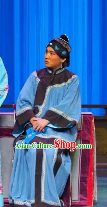 Chinese Beijing Opera Liu Lanzhi Dame Apparels Costumes and Headpieces Traditional Peking Opera Old Woman Dress Garment