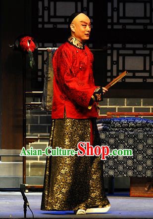 Inspector And Prince Chinese Peking Opera Niche Le Chun Garment Costumes and Headwear Beijing Opera Xiaosheng Apparels Young Male Clothing
