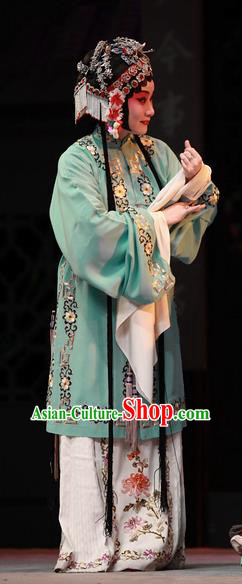 Chinese Beijing Opera Diva Apparels Xiu Ru Ji Costumes and Headpieces Traditional Peking Opera Hua Tan Li Yaxian Dress Actress Garment