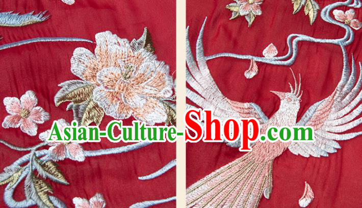 Traditional Chinese Ancient Noble Princess Embroidered Hanfu Dress Garment Tang Dynasty Court Historical Costumes Complete Set