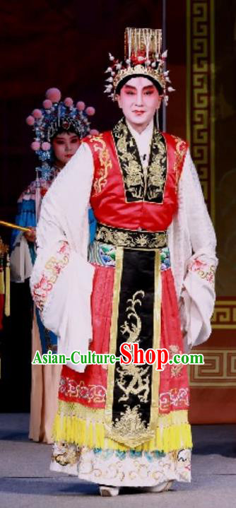 Hua Long Dian Jing Chinese Peking Opera Xiaosheng Apparels Costumes and Headpieces Beijing Opera Emperor Li Shimin Garment Monarch Clothing
