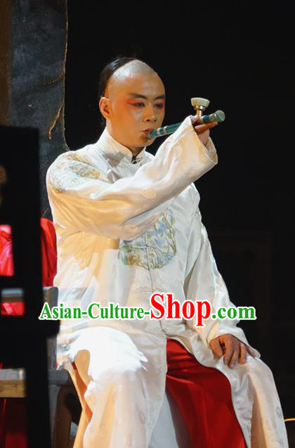 The Golden Cangue Chinese Peking Opera Childe Jiang Changbai Apparels Costumes and Headpieces Beijing Opera Young Male Garment Clothing