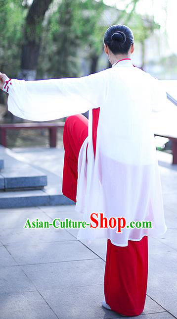 Professional Chinese Traditional Tai Chi Competition Costume Tai Ji Training Outfits Clothing Top Grade Martial Arts Uniform for Women