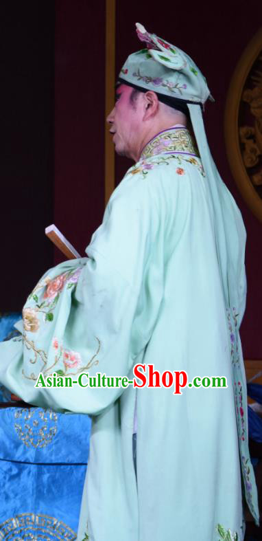 Ni Bi Tower Chinese Sichuan Opera Scholar Xu Shouqin Apparels Costumes and Headpieces Peking Opera Young Male Garment Clothing