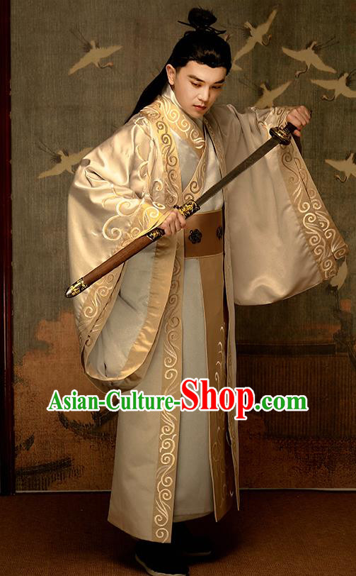 Chinese Traditional Ming Dynasty Nobility Childe Hanfu Clothing Ancient Drama Swordsman Garment Royal Prince Historical Costumes