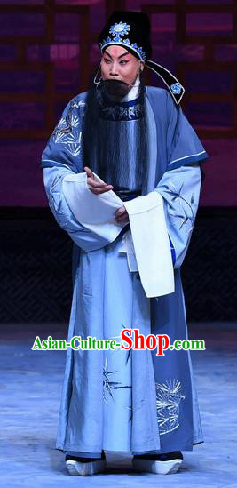 Zhu Lianxiu Chinese Peking Opera Guan Hanqing Garment Costumes and Headwear Beijing Opera Dramatist Apparels Clothing