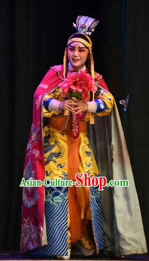 Shen Gong Qing Hun Chinese Shanxi Opera Xiaosheng Apparels Costumes and Headpieces Traditional Jin Opera Noble Male Garment Prince Clothing