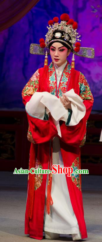 The Princess in Distress Chinese Guangdong Opera Bridegroom Apparels Costumes and Headpieces Traditional Cantonese Opera Xiaosheng Garment Niche Clothing
