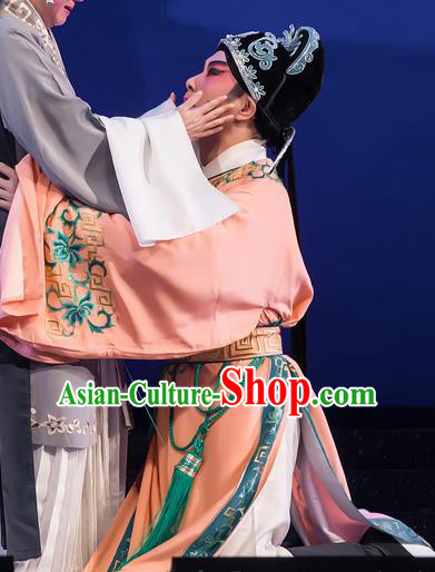 The Romance of Hairpin Chinese Guangdong Opera Wang Shipeng Apparels Costumes and Headpieces Traditional Cantonese Opera Scholar Garment Niche Clothing