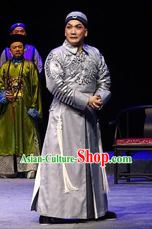 Chinese Traditional Qing Dynasty Apparels Costumes and Headwear Historical Drama Thirteen Trades Monopoly Merchant Pan Wenfu Garment Clothing