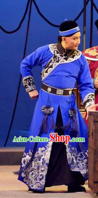 Chinese Traditional Qing Dynasty Confucian Businessman Apparels Costumes and Headwear Historical Drama Thirteen Trades Monopoly Merchant Garment Pan Wenfu Clothing