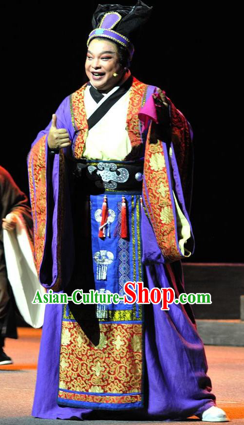 Chinese Traditional Bully Sun Xiu Apparels Costumes Historical Drama Lv Zhu Nv Chuan Qi Ancient Rich Male Garment Rascal Clothing and Headwear