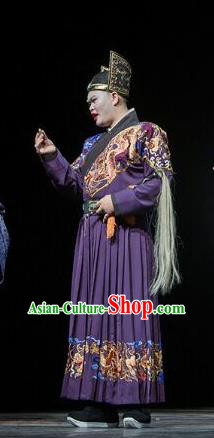 Chinese Traditional Ming Dynasty Eunuch Clothing Stage Performance Historical Drama Apparels Costumes Ancient Court Servant Garment and Headwear