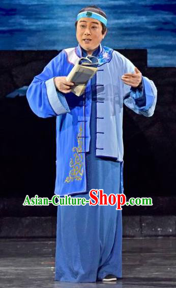 The Sound of Bell Chinese Sichuan Opera Childe Li Tiankai Apparels Costumes and Headpieces Peking Opera Highlights Young Male Garment Clothing