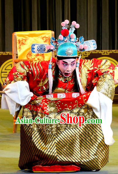 He Gong Huan Qing Chinese Sichuan Opera Prince Xiao Yan Apparels Costumes and Headpieces Peking Opera Highlights Young Male Garment Xiaosheng Clothing