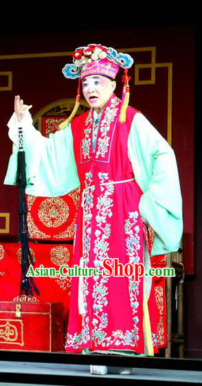 Chu Bei Sai Chinese Sichuan Opera Young Male Wang Long Apparels Costumes and Headpieces Peking Opera Highlights Garment Scholar Clothing