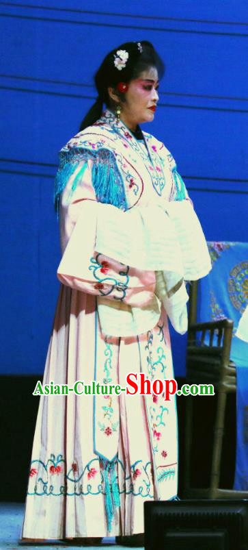 Chinese Sichuan Opera Highlights Servant Girl Garment Costumes and Headdress Traditional Peking Opera Maid Lady Ping Er Dress Apparels