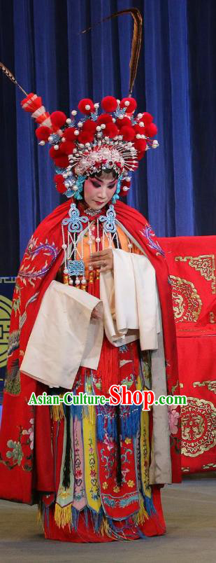 Chinese Sichuan Highlights Opera Hua Tan Chen Xingyuan Garment Costumes and Headdress Chong Tai Bie Traditional Peking Opera Actress Dress Princess Apparels