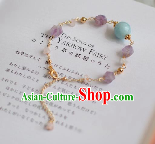 Baroque Handmade Jade Jewelry Accessories European Novel Design Pearls Bracelet for Women