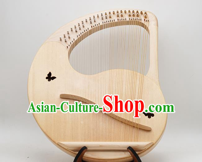 Greek Traditional Musical Instruments Greece Religious Harp String Instrument Wood Lyre Harp