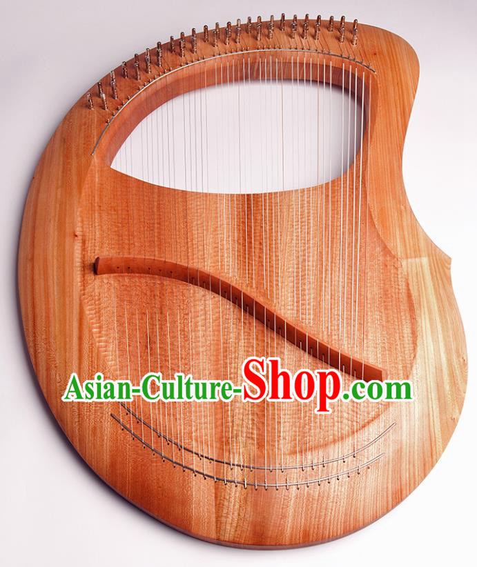 Greek Traditional Musical Instruments Greece Religious  Strings Harp String Instrument Elm Wood Lyre Harp
