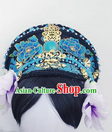 Royal Love in the Palace Chinese Traditional Qing Dynasty Queen Ruyi Hair Accessories Drama Ancient Empress Hat Headwear