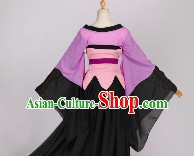 Traditional Chinese Cosplay Female Villain Hanfu Dress Costumes Ancient Swordswoman Clothing