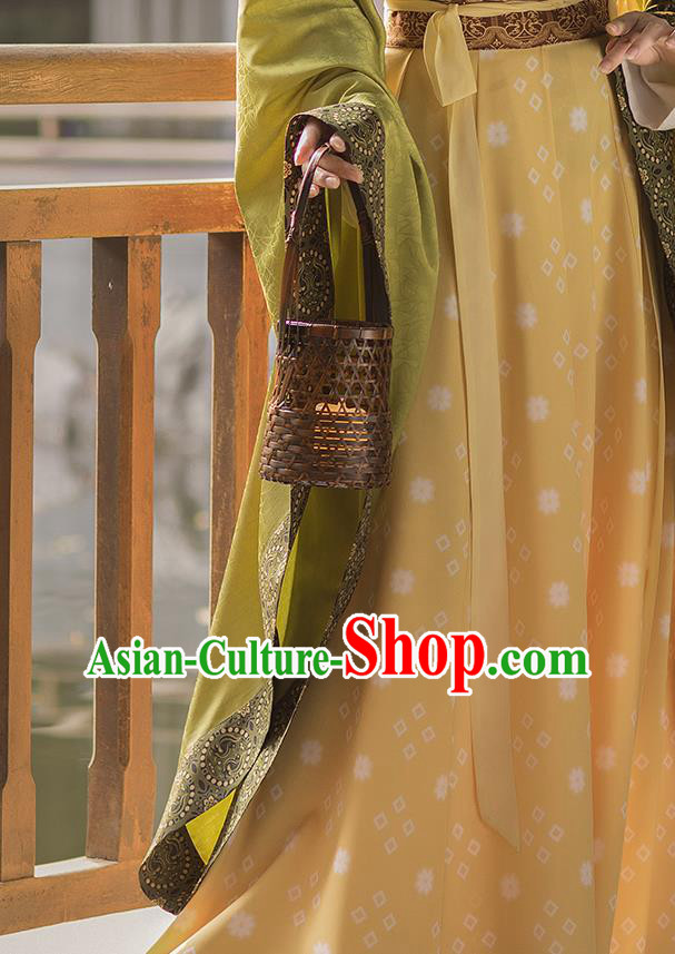 China Southern and Northern Dynasties Historical Clothing Ancient Court Lady Hanfu Dress