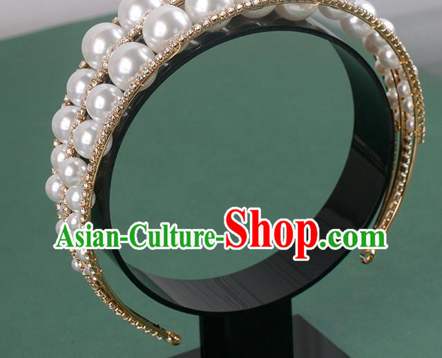 Europe Wedding Princess Headband Elegant Hair Accessories Bride Royal Crown
