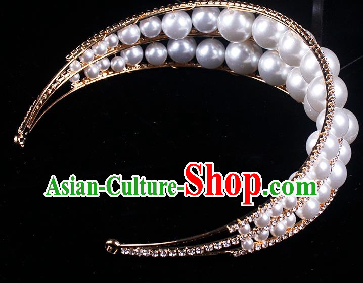 Europe Wedding Princess Headband Elegant Hair Accessories Bride Royal Crown
