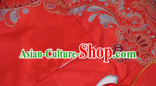 China Ancient Imperial Empress Red Hanfu Dress Apparels Traditional Ming Dynasty Court Wedding Historical Costumes