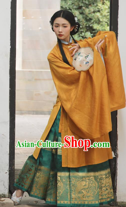 China Ancient Royal Princess Costumes Traditional Ming Dynasty Palace Lady Historical Clothing