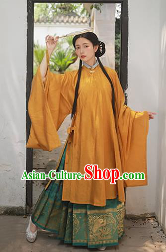 China Ancient Royal Princess Costumes Traditional Ming Dynasty Palace Lady Historical Clothing