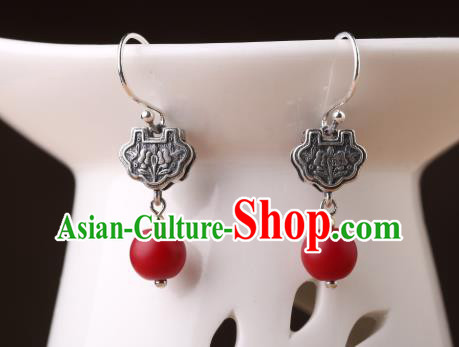 Chinese Classical Ear Accessories Traditional Cheongsam National Earrings