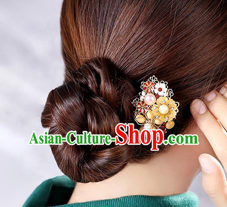 China Classical Cheongsam Hair Stick Traditional Hair Accessories Handmade Hairpin
