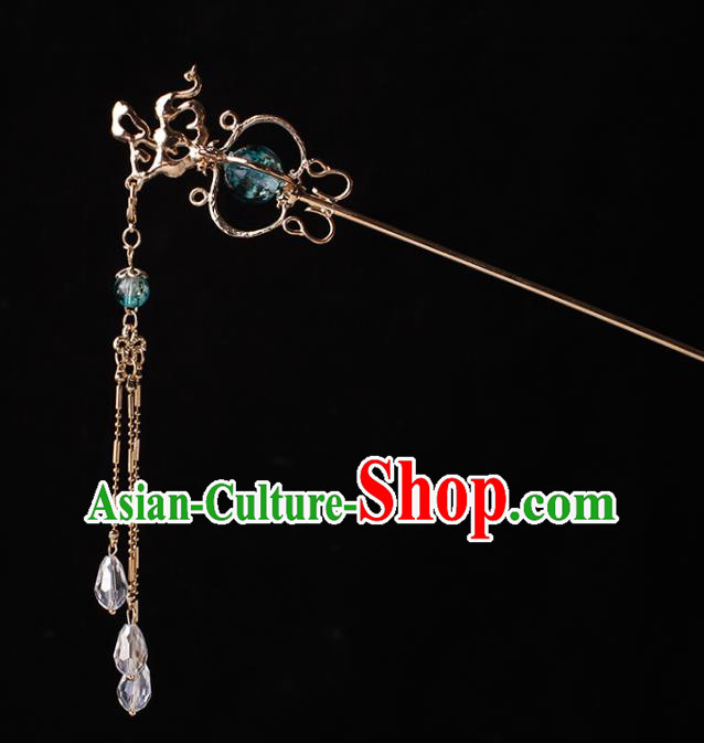 Traditional China Hanfu Hair Stick Ancient Princess Tassel Hairpin